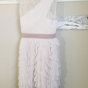 BCBG cocktail dress, size 0, beige